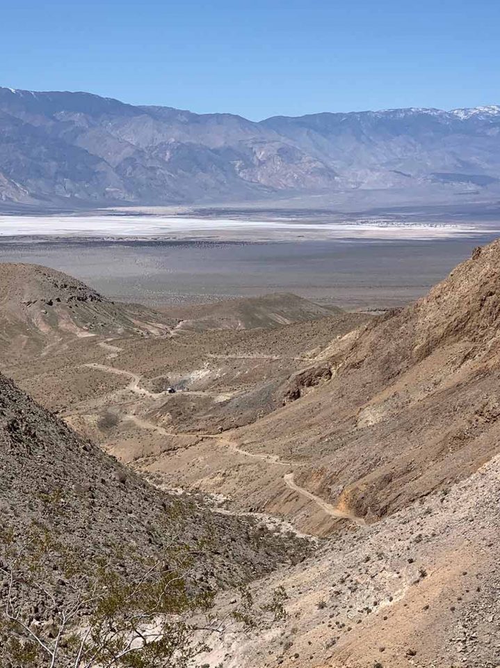 Camping in Death Valley, CA