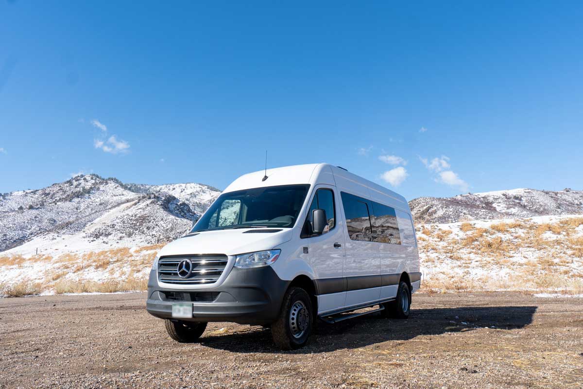 Big Head Todd and the Monsters' new touring van, built by TOURIG