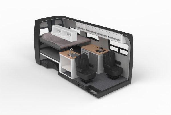 Fjord Airliner Cabinet Interior Cutaway