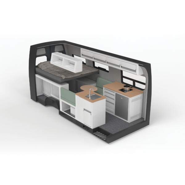 Cavern 170" Airliner Cabinet Kit - Image 4