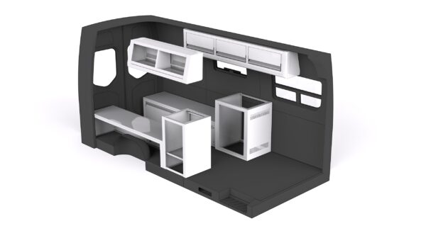 Tundra 148" LWB Extended Airliner Cabinet Kit