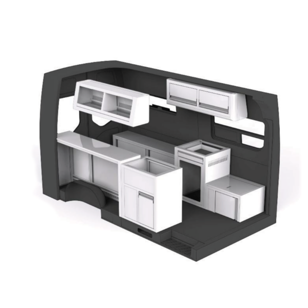 Tundra 148" LWB Extended Airliner Cabinet Kit