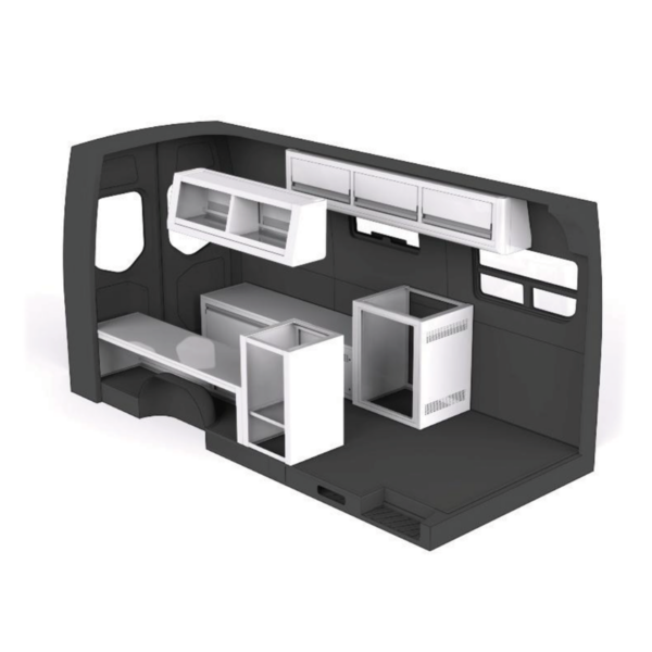 Tundra 148" LWB Extended Airliner Cabinet Kit