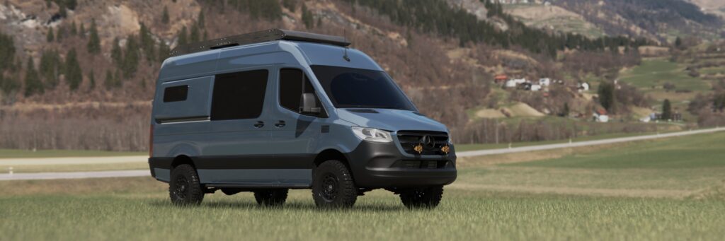 Copper Adventure Cooper 144 Adventure Van Floor Plan - TOURIG